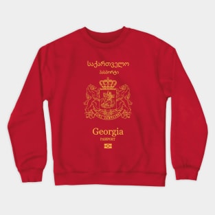 Georgia passport Crewneck Sweatshirt